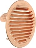 Miniatyrbild 1 av 4: Ventilation - GTSR125R - Ventilation -y Runt infällt galler, koppar, 150 mm
