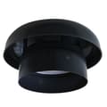 Miniatyrbild 3 av 4: First plast - CDVM200A-Y - CDVM200A Salter Head Ventilation Cap med nät, skiffer, innerdiameter 200 mm