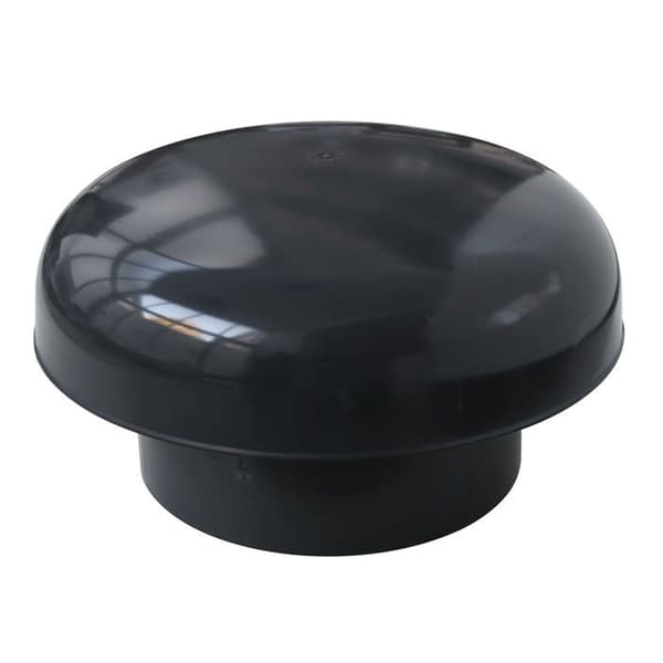 First plast - CDVM200A-Y - CDVM200A Salter Head Ventilation Cap med nät, skiffer, innerdiameter 200 mm