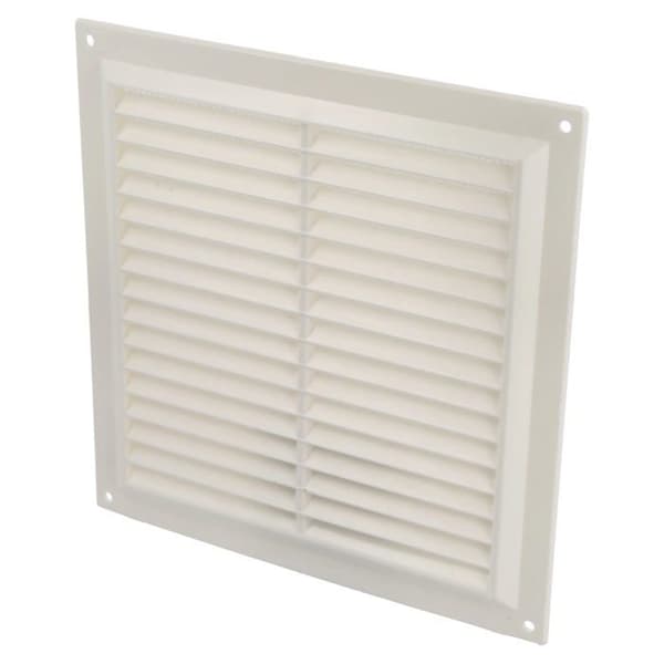 Ventilationsgaller - Amig - Modell 6 - ABS - Myggnät - 250 cm²