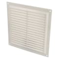 Miniatyrbild 6 av 6: Ventilationsgaller - Amig - Modell 6 - ABS - Myggnät - 250 cm²