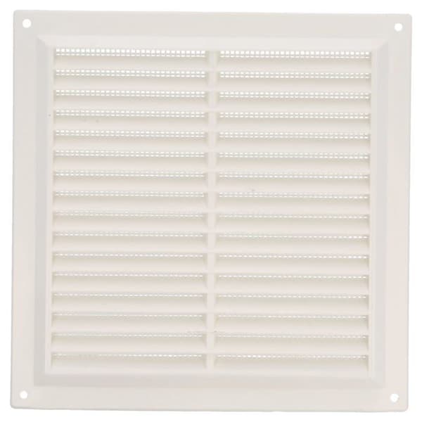 Ventilationsgaller - Amig - Modell 6 - ABS - Myggnät - 250 cm²