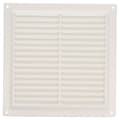 Miniatyrbild 1 av 6: Ventilationsgaller - Amig - Modell 6 - ABS - Myggnät - 250 cm²