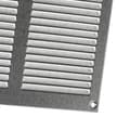 Miniatyrbild 3 av 4: Generisk 200x200mm Ventilationsgaller med Myggnät - Metallventilationsgaller - Galvaniserat Stål