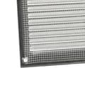 Miniatyrbild 4 av 4: Generisk 200x200mm Ventilationsgaller med Myggnät - Metallventilationsgaller - Galvaniserat Stål