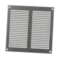 Miniatyrbild 1 av 4: Generisk 200x200mm Ventilationsgaller med Myggnät - Metallventilationsgaller - Galvaniserat Stål