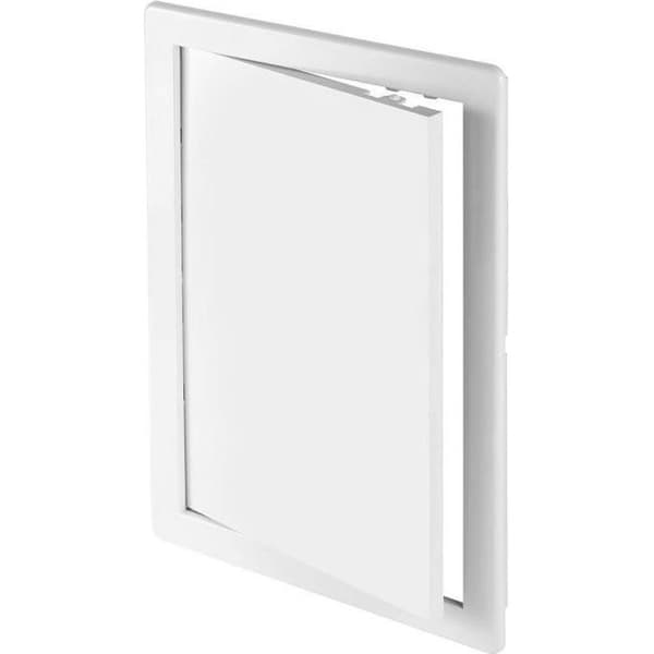 Slitstark Vit ABS-plast Inspektionspanel Lucka Väggåtkomstdörr 150x150mm