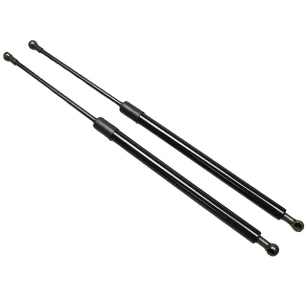 Honda Civic Type R EK9 Front Hood Bonnet Dampers, kolfiber, gasdämpare, normal svart
