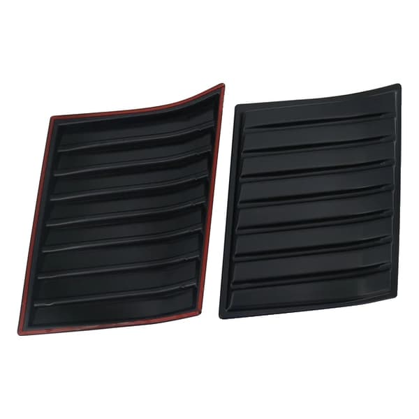 Ford Ranger Motorhjelm Cover Trim, Side Air Vent Design, Mat Sort Finish, motorhjelm