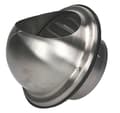 Pikkukuva 1 / 3: Ilmanvaihtokupu/imuaukko 125 mm ruostumatonta terästä