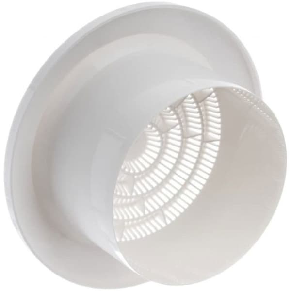 Luftventil - ventilationsgaller - Europlast blåsterminaler RUND TAKGALLER D100MM NGA100