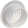 Miniatyrbild 3 av 4: Luftventil - ventilationsgaller - Europlast blåsterminaler RUND TAKGALLER D100MM NGA100