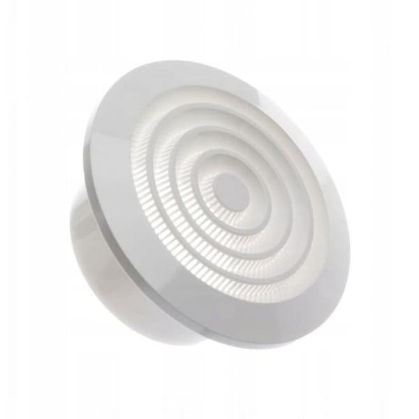 Luftventil - ventilationsgaller - Europlast blåsterminaler RUND TAKGALLER D100MM NGA100