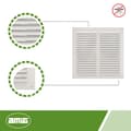 Miniatyrbild 3 av 5: AMIG 20221 | Ventilationsgaller med myggnät 3 | 200 x 200 mm | Aluminium | Vit