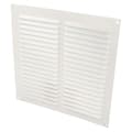 Miniatyrbild 5 av 5: AMIG 20221 | Ventilationsgaller med myggnät 3 | 200 x 200 mm | Aluminium | Vit