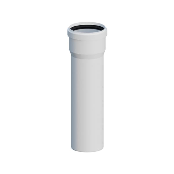 Lige skorstensrør PP L250mm DN60mm med pakning [EPDM] ONLINE