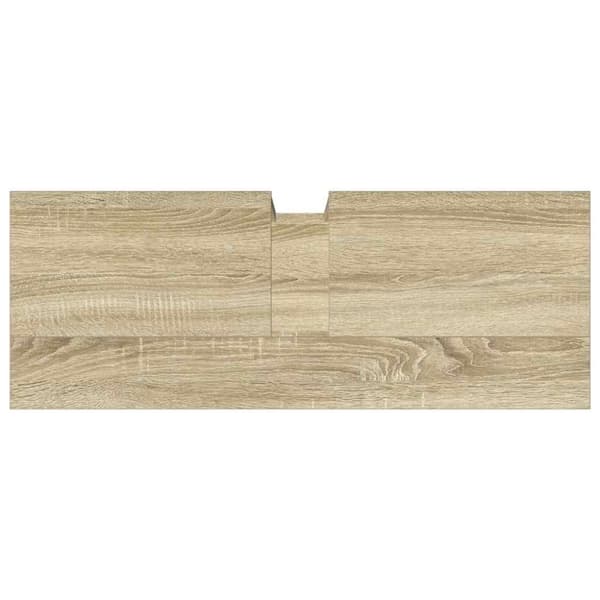 vidaXL underskab til håndvask 80x30x60 cm konstrueret træ sonoma-eg