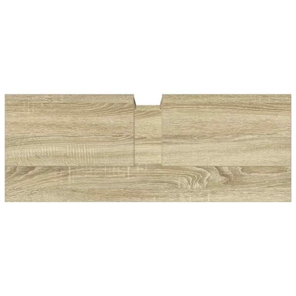 vidaXL Tvättställsskåp sonoma-ek 80x30x60 cm konstruerat trä