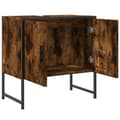 Miniatyrbillede 7 af 11: vidaXL underskab til håndvask 60x33x60 cm konstrueret træ røget eg