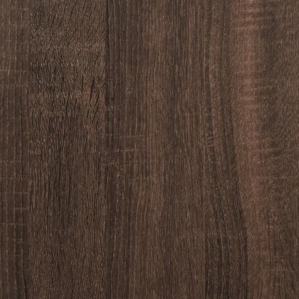 vidaXL Spegelskåp för badrum Brun ek 60x16x60 cm konstruerat trä