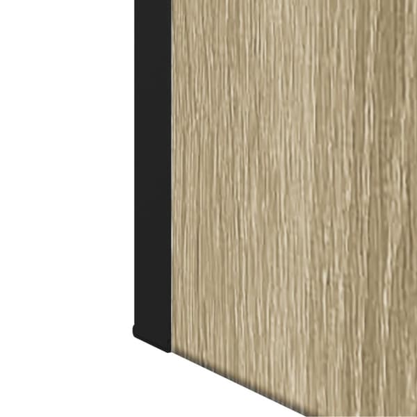 vidaXL Spegelskåp för badrum sonoma-ek 60x16x60 cm konstruerat trä