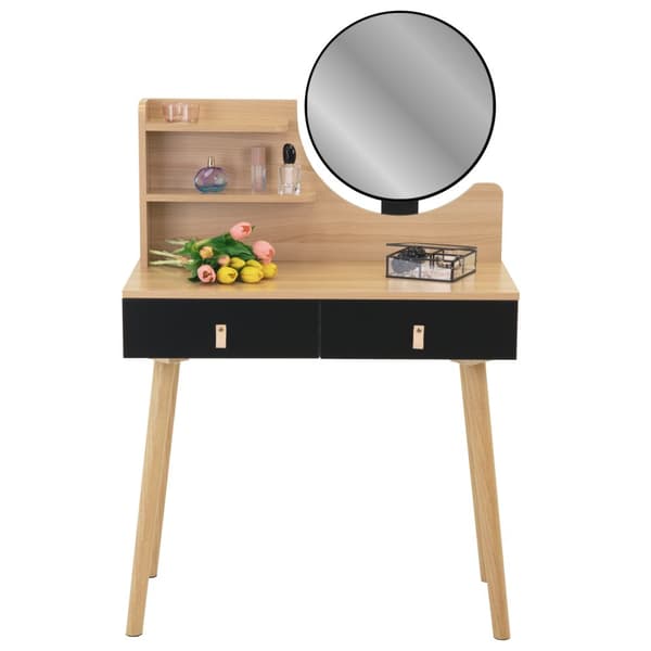 Kosmetisk toiletbord med spejl