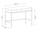 Miniatyrbild 3 av 3: FURNLUX KONSOLBORD MONO BEIGE & GULD 104CM