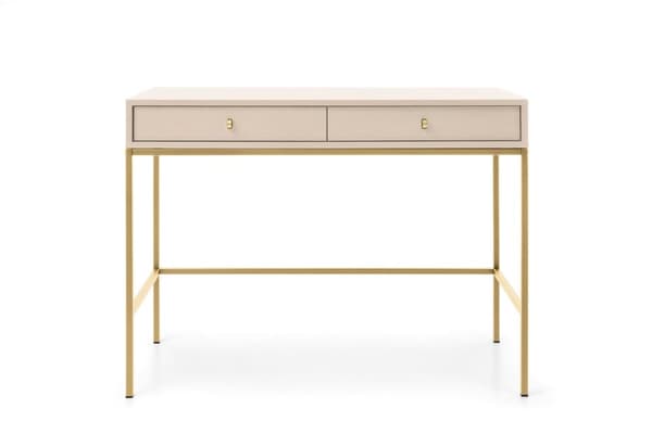 FURNLUX KONSOLBORD MONO BEIGE & GULD 104CM