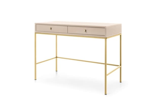 FURNLUX KONSOLBORD MONO BEIGE & GULD 104CM