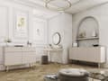 Miniatyrbild 3 av 4: FURNLUX KONSOLBORD ORO BEIGE & GULD 102CM