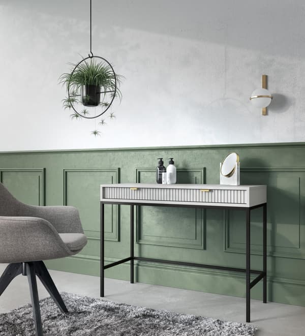 FURNLUX KONSOLBORD AVON GRÅ 104CM