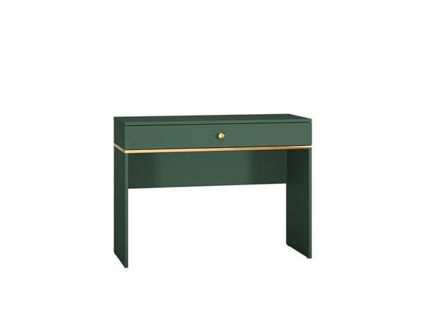 FURNLUX KONSOLIPÖYTÄ FORT VIHREÄ & KULTA 100CM