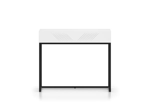 FURNLUX KONSOLBORD CLEARING VIT & SVART 92CM