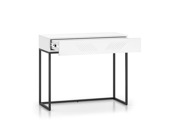 FURNLUX KONSOLBORD CLEARING VIT & SVART 92CM