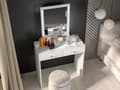 Miniatyrbillede 4 af 7: FURNLUX KONSOLBORD BIJOU HVID 80CM