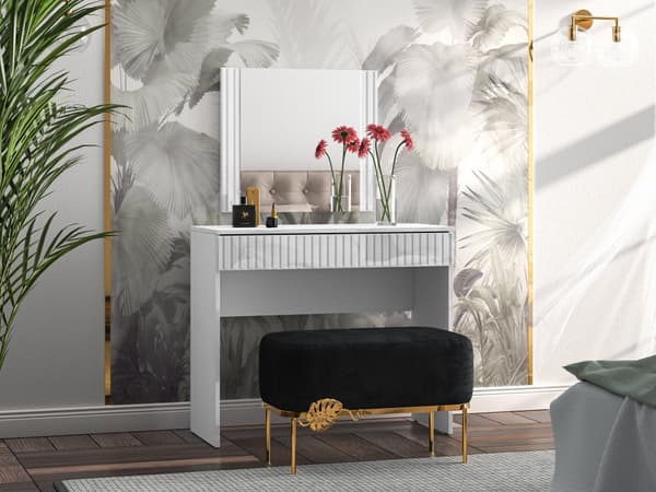 FURNLUX KONSOLIPÖYTÄ IGNA VALKOINEN 92CM