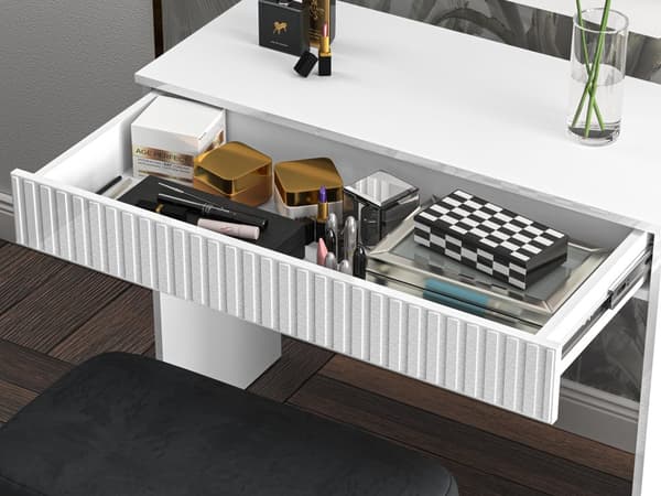 FURNLUX KONSOLIPÖYTÄ IGNA VALKOINEN 92CM