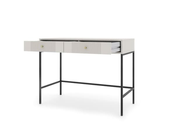 FURNLUX KONSOLIPÖYTÄ ISEO BEIGE & MUSTA 104CM
