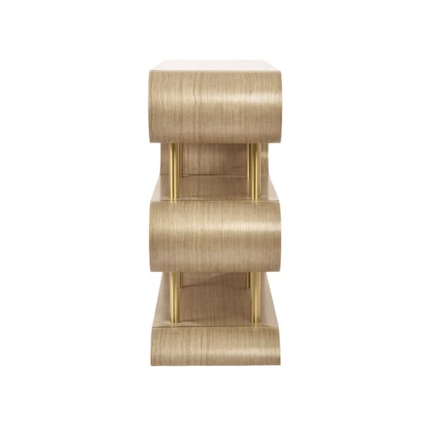 FURNLUX KONSOLBORD STILIG GRÅ 122CM