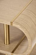 Miniatyrbild 5 av 8: FURNLUX KONSOLBORD STILIG GRÅ 122CM