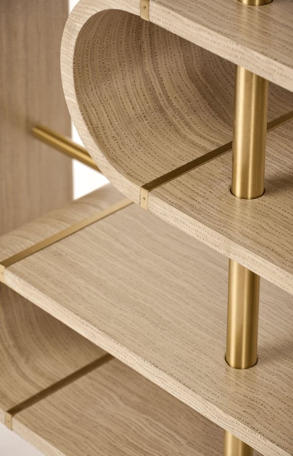 FURNLUX KONSOLBORD STILIG GRÅ 122CM