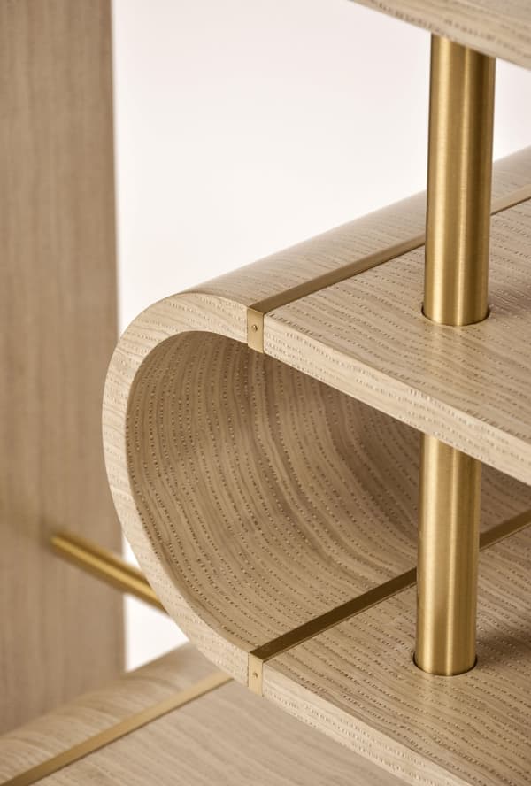 FURNLUX KONSOLBORD STILIG GRÅ 122CM