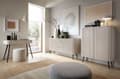 Miniatyrbild 5 av 6: FURNLUX KONSOLBORD ZOVA BEIGE & SVART 103CM