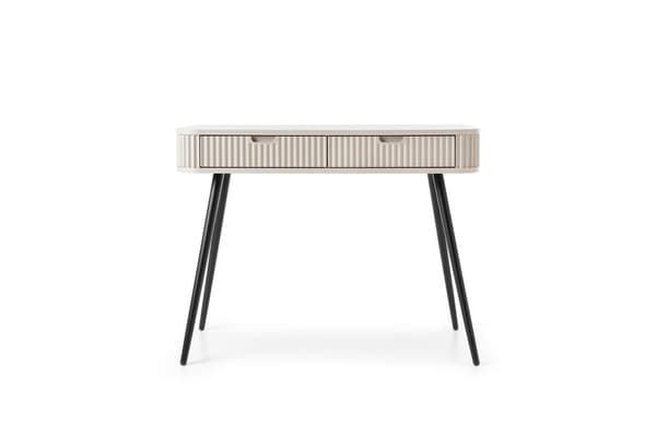 FURNLUX KONSOLBORD ZOVA BEIGE & SVART 103CM