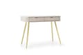 Pikkukuva 1 / 4: FURNLUX KONSOLIPÖYTÄ ZOVA BEIGE & KULTA 103CM