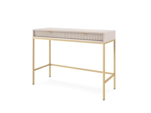 FURNLUX KONSOLBORD AVON BEIGE & GULD 104CM
