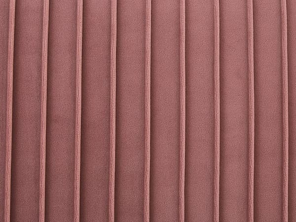 Bänk Rosa Sammet Gulda Metallben 118 cm Glamour Vardagsrum Sovrum Hall