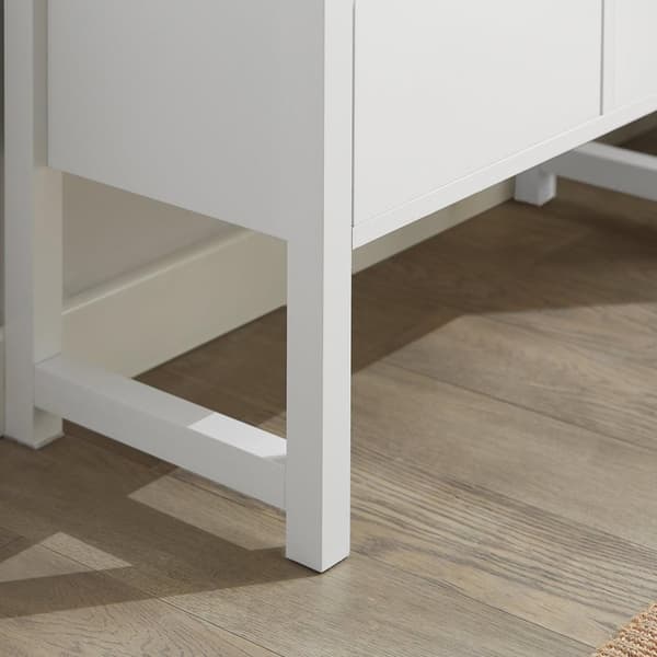 SoBuy Sittbänk med 2 lådor och dyna, skobänk med dyna, Förvaringsbox, FSR88-W