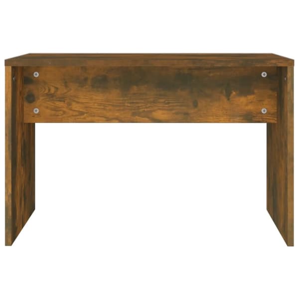 vidaXL Krakk til sminkebord røkt eik 70x35x45 cm konstruert tre