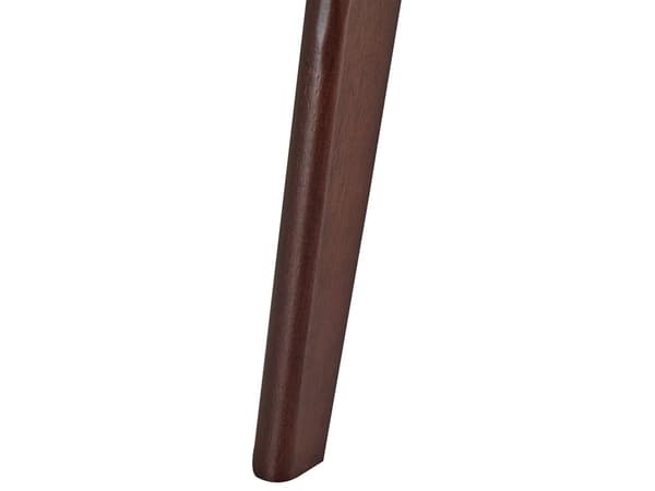 Benk Mørkt Tre MDF Polyester Puter Rektangulære Retro Klassisk Design